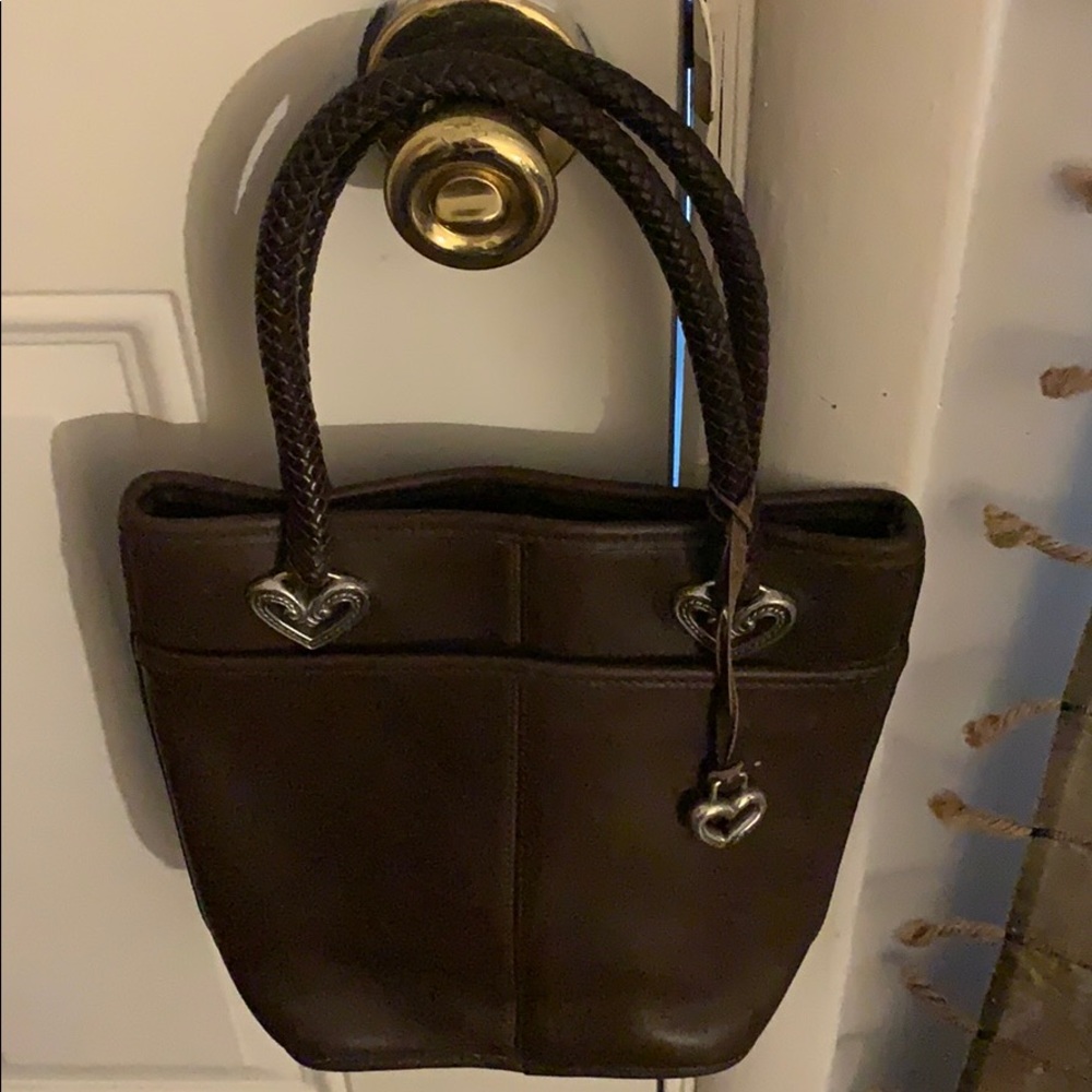 Chocolate brown Brighton mini tote - Picture 2 of 4